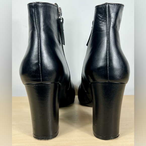 NINE WEST Leather Ankle Boots - Oyesr - Picture 4 of 7